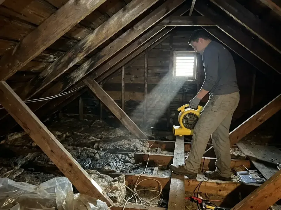 attic-water-damage-drying-proc-007 — frequently asked questions, Emergency Water Extraction & 24/7 Flood Response in Wilson,…